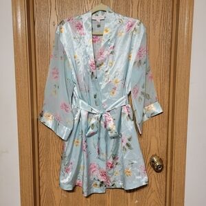 Oscar de la Renta Pink Label Flower Robe Size S / M